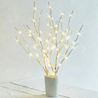 Dekorative LED-kviste (sæt med 5 kviste)