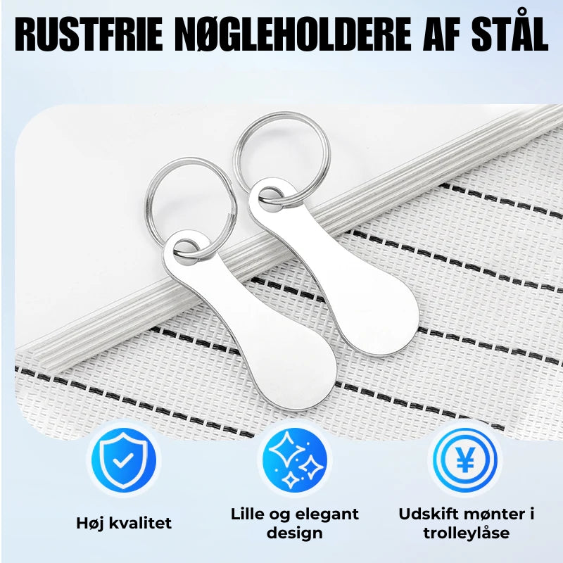 Token-nøglering til indkøbsvogn