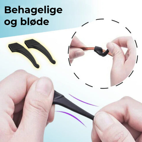 Skridsikre brillegreb (3 par)