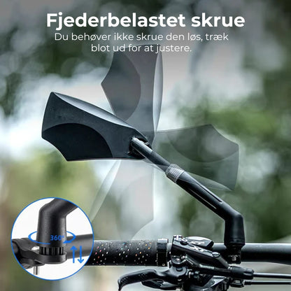 360° roterbart bakspejl til cykler