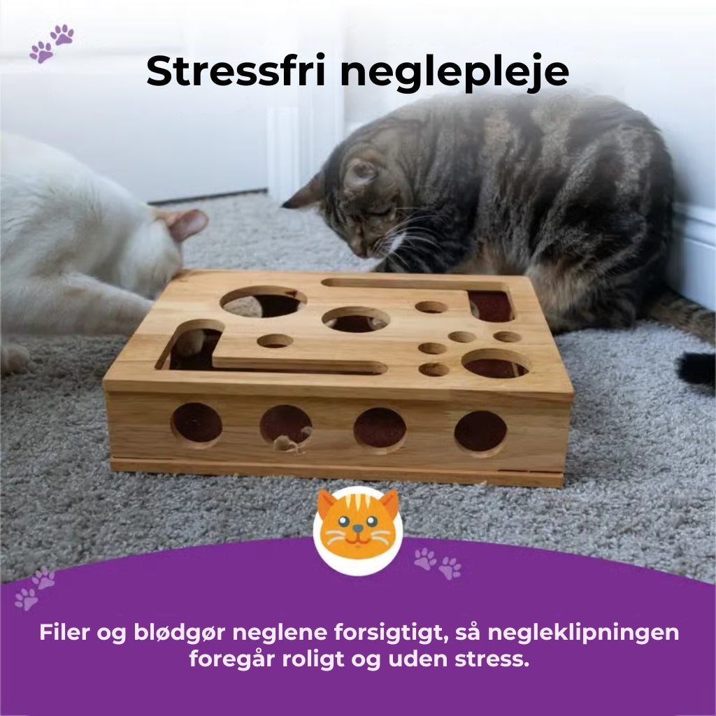 😻 Kattekradse- og pusleboks