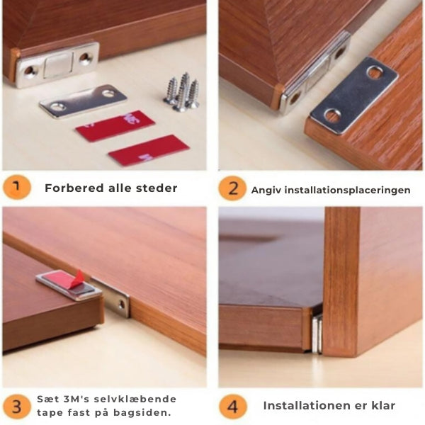 Magnetiske dørlukkere