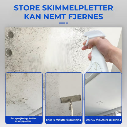 Hurtigtvirkende spray mod skimmelsvamp