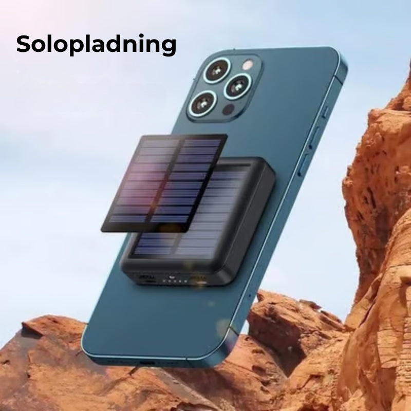 Solcelle-powerbank
