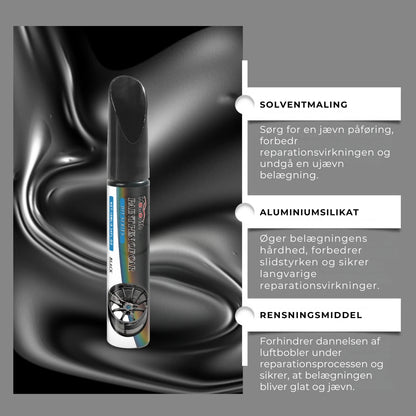 Autohjulskade reparation - 3 stk.