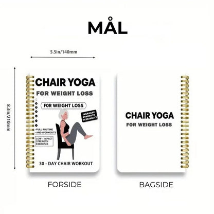Spiralbog om stoleyoga til vægttab