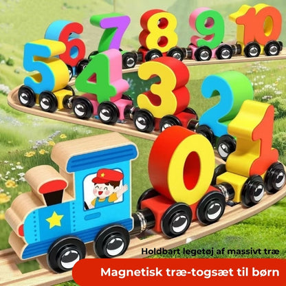 Magnetisk talsæt med tog