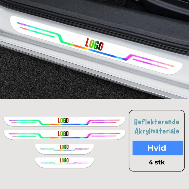 Akryl-laserdørlister (komplet sæt med 4 stk.)