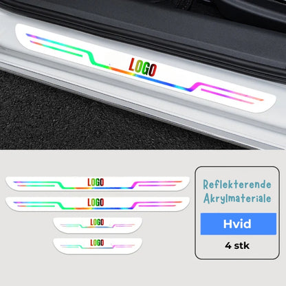 Akryl-laserdørlister (komplet sæt med 4 stk.)