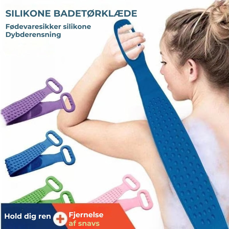 Silikone Rygskrubber