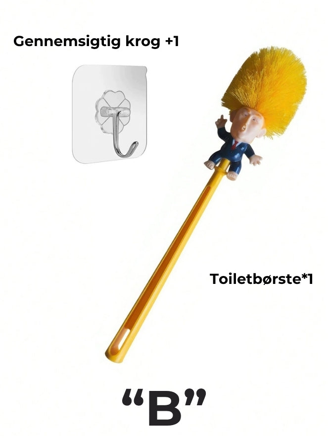 Humoristisk toiletbørste