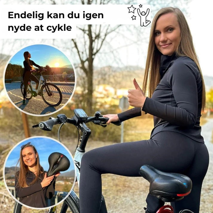 Ortopædisk cykelsadel | Smertefri og komfortabel