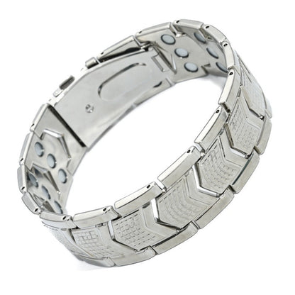 Metalarmbånd til magnetterapi