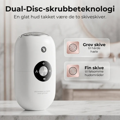 Bærbar elektrisk fodfil