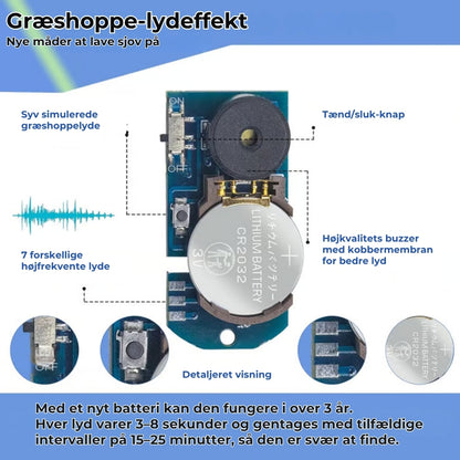Græshoppe-lydapparat