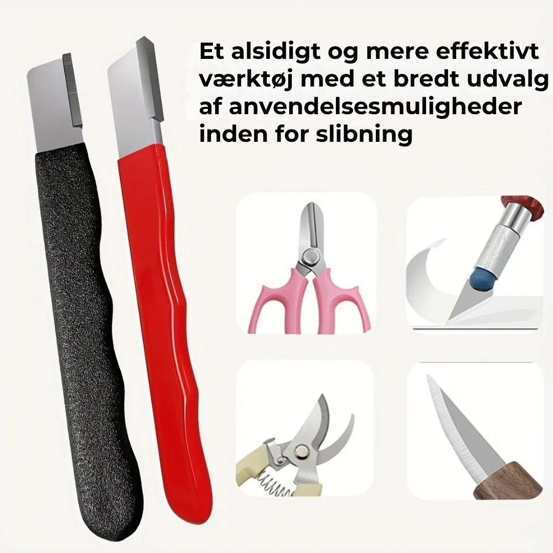 Professionel kniv- og saksesliber – 2 stk.