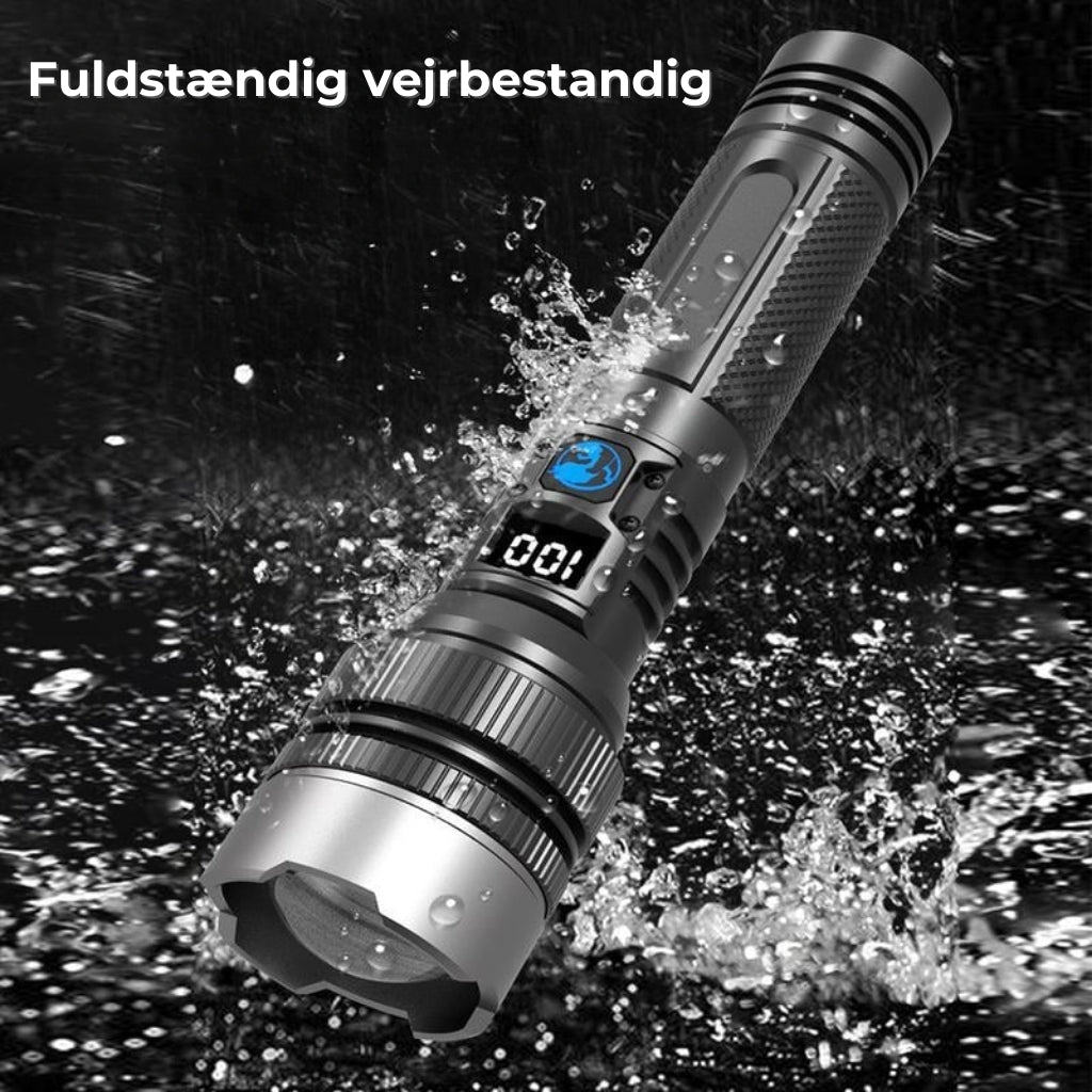 StormBeam Teleskopisk lommelygte Powerbank