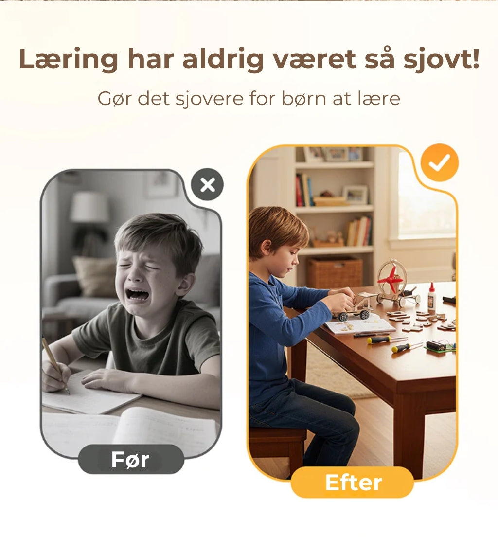 Kreativt teknisk legetøj - STEM