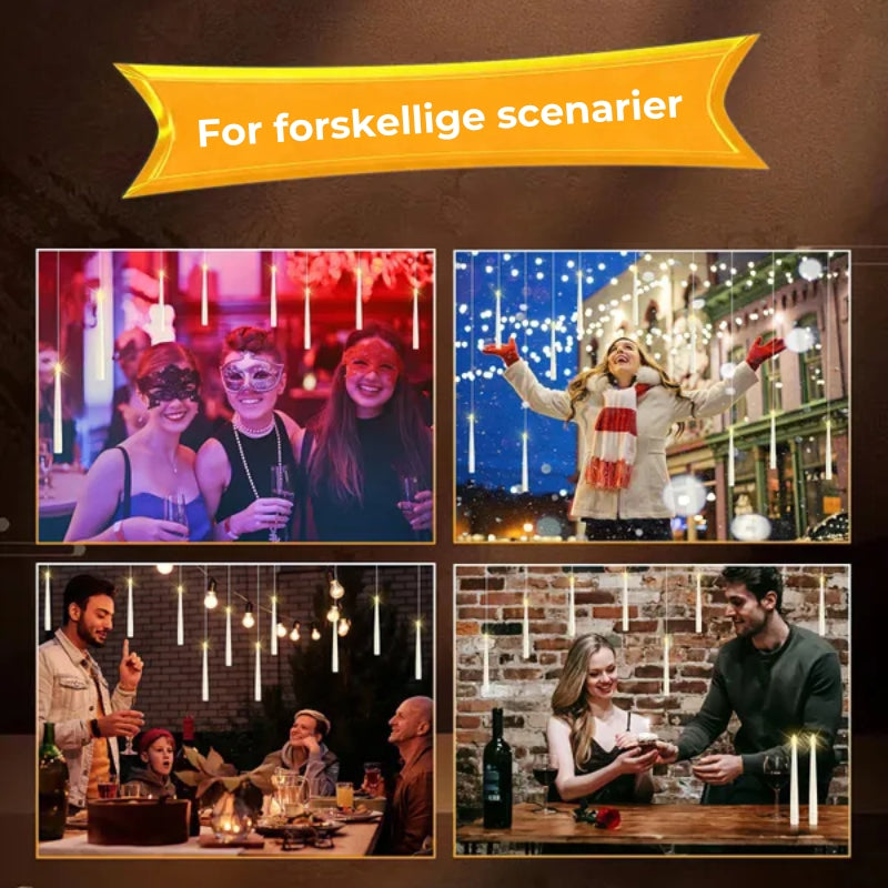 Magisk svævende stearinlys (10 stk.)