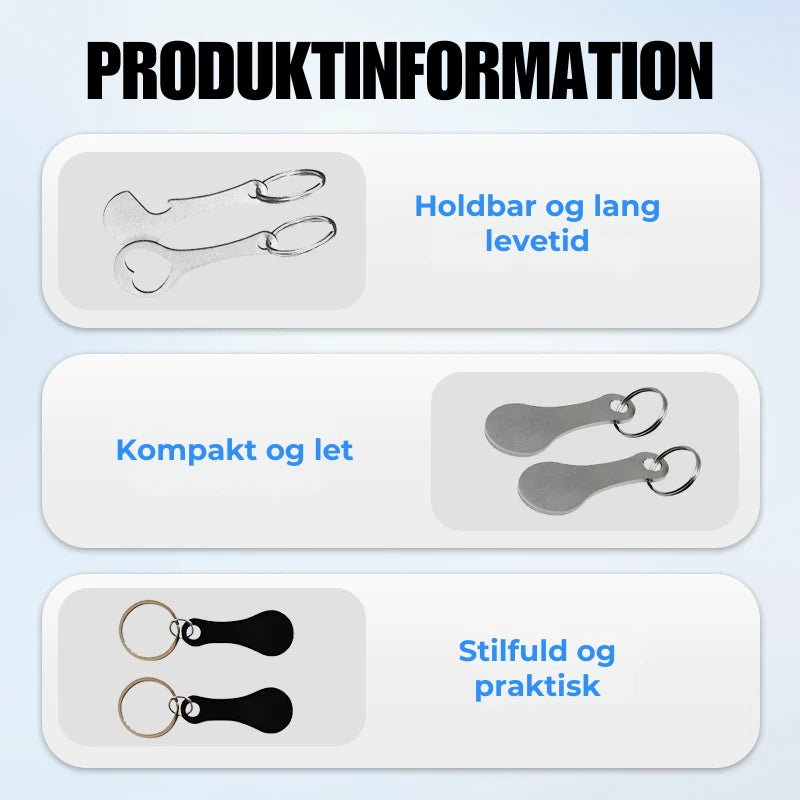 Token-nøglering til indkøbsvogn