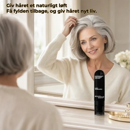 Hårvolumenspray med ferskenduft