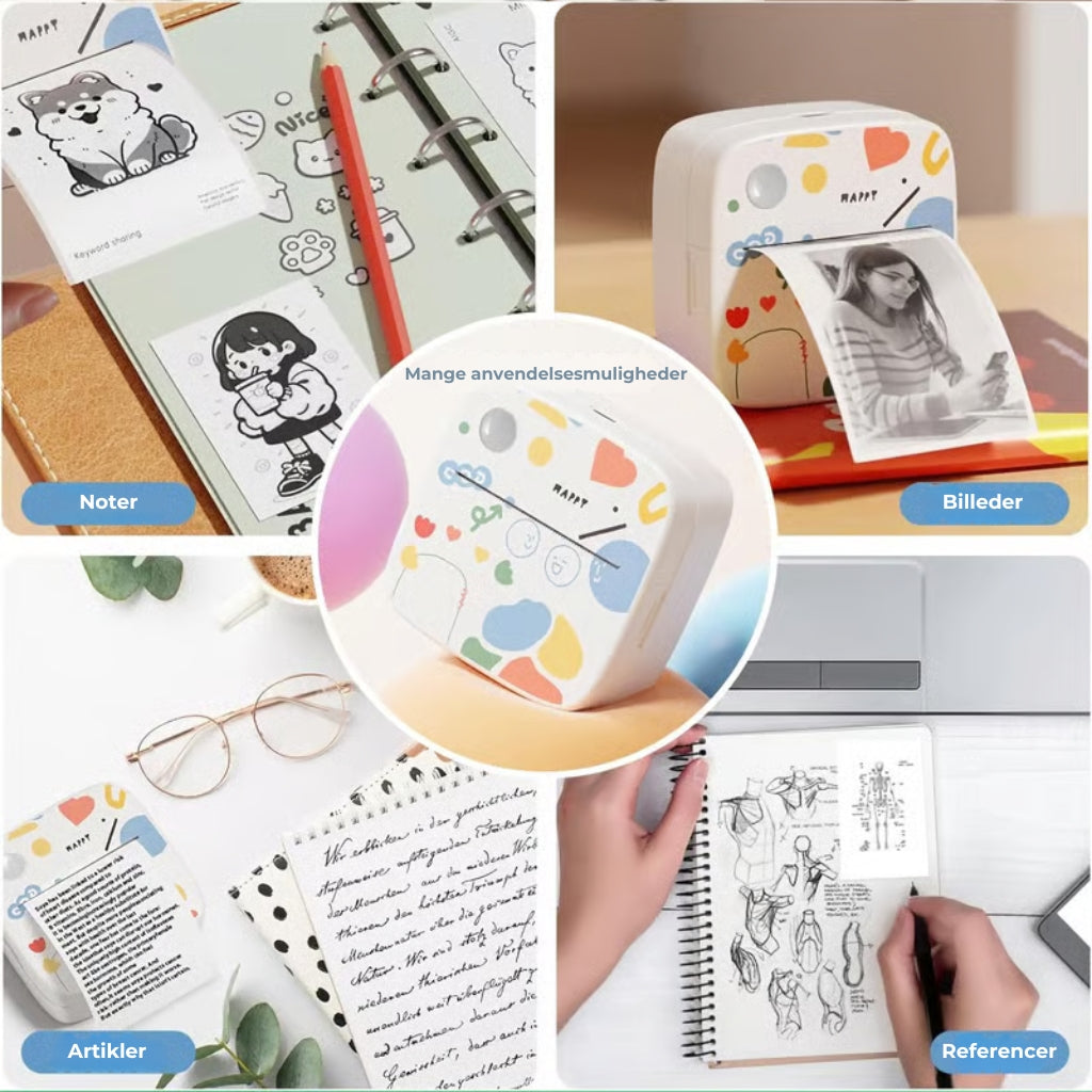 XenGro Mini - bærbar klistermærkeprinter