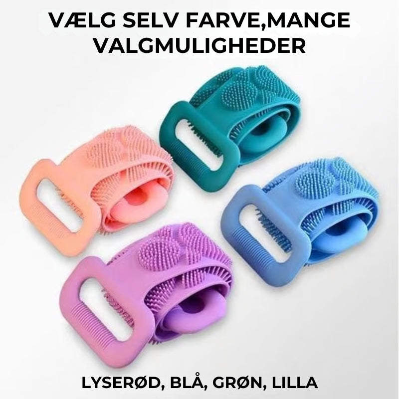 Silikone Rygskrubber