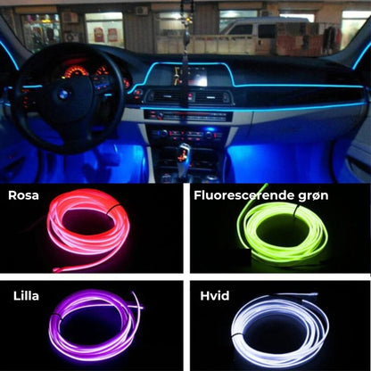 RGB LED-stemningsbelysning til bilen