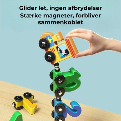 Magnetisk talsæt med tog