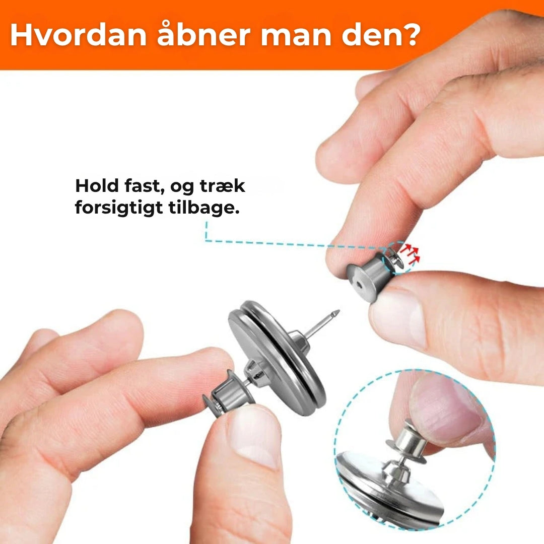 Stærke gardinmagneter (12 stk.)