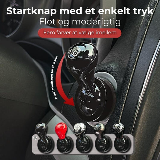 Startknap med metalhåndtag – Funktionel afdækning