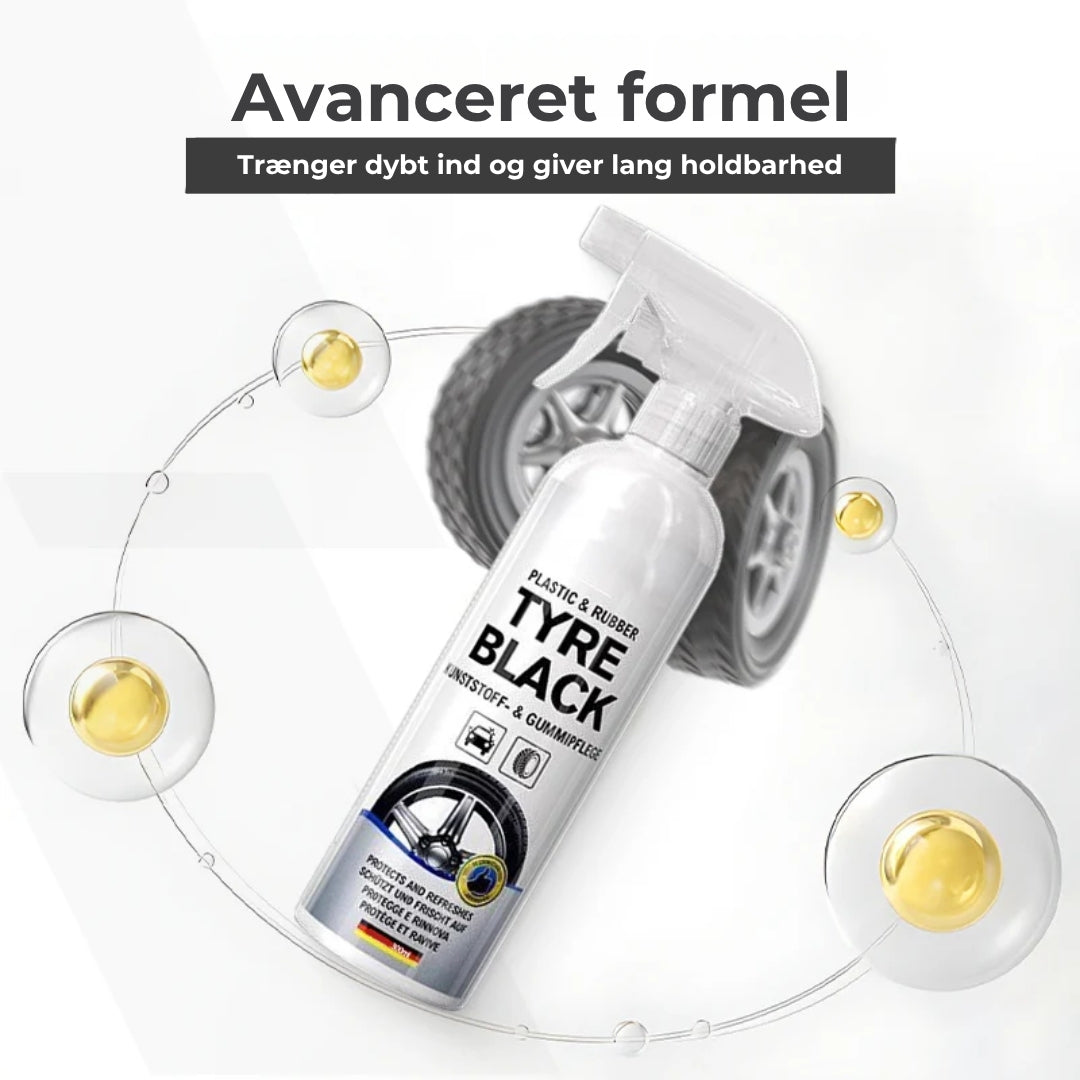 Vedligeholdelsesspray til bildæk