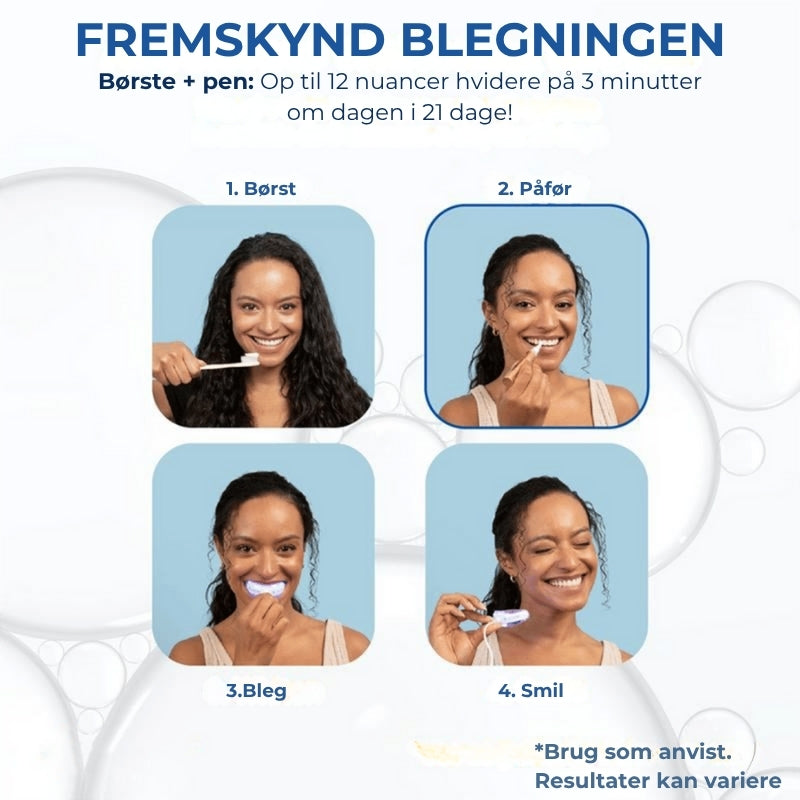 Tandblegning Serum Pen - Fjerner pletter og gør tænderne hvide