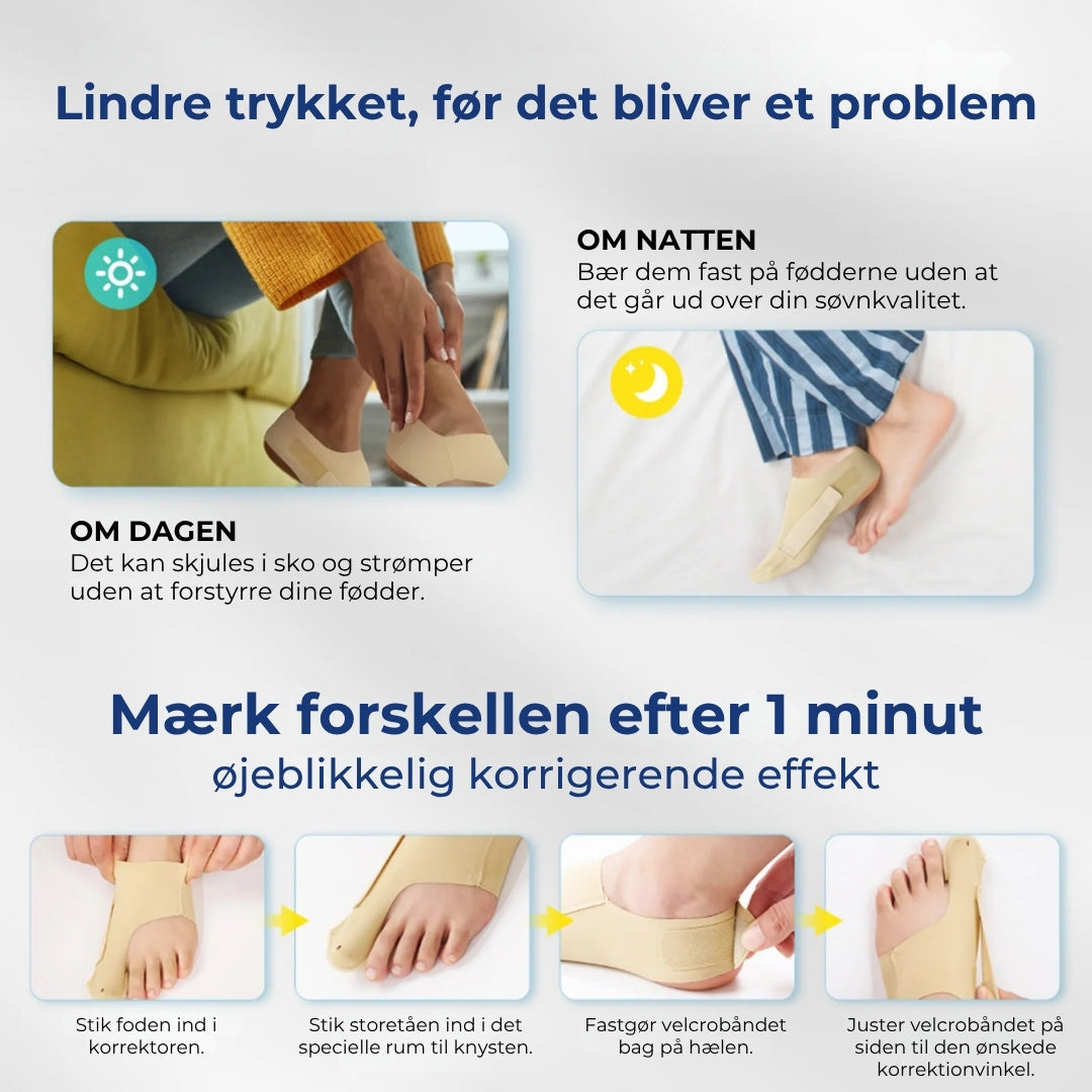 Justerbar støtte til knyster