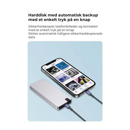 Ekstern højhastighedsopbevaring via USB 3.0