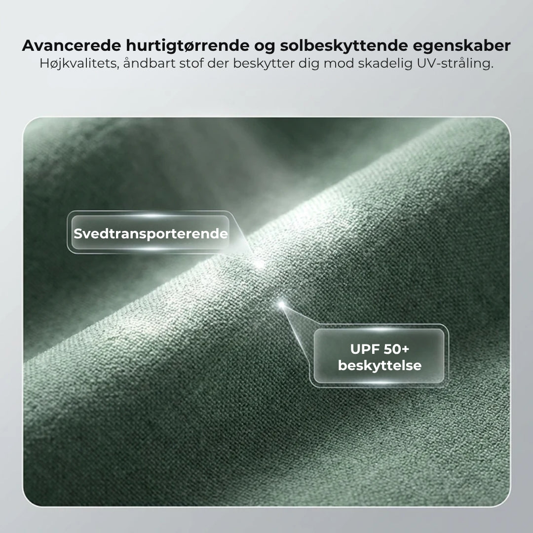 Hurtigtørrende cargoshorts til kvinder med lommer