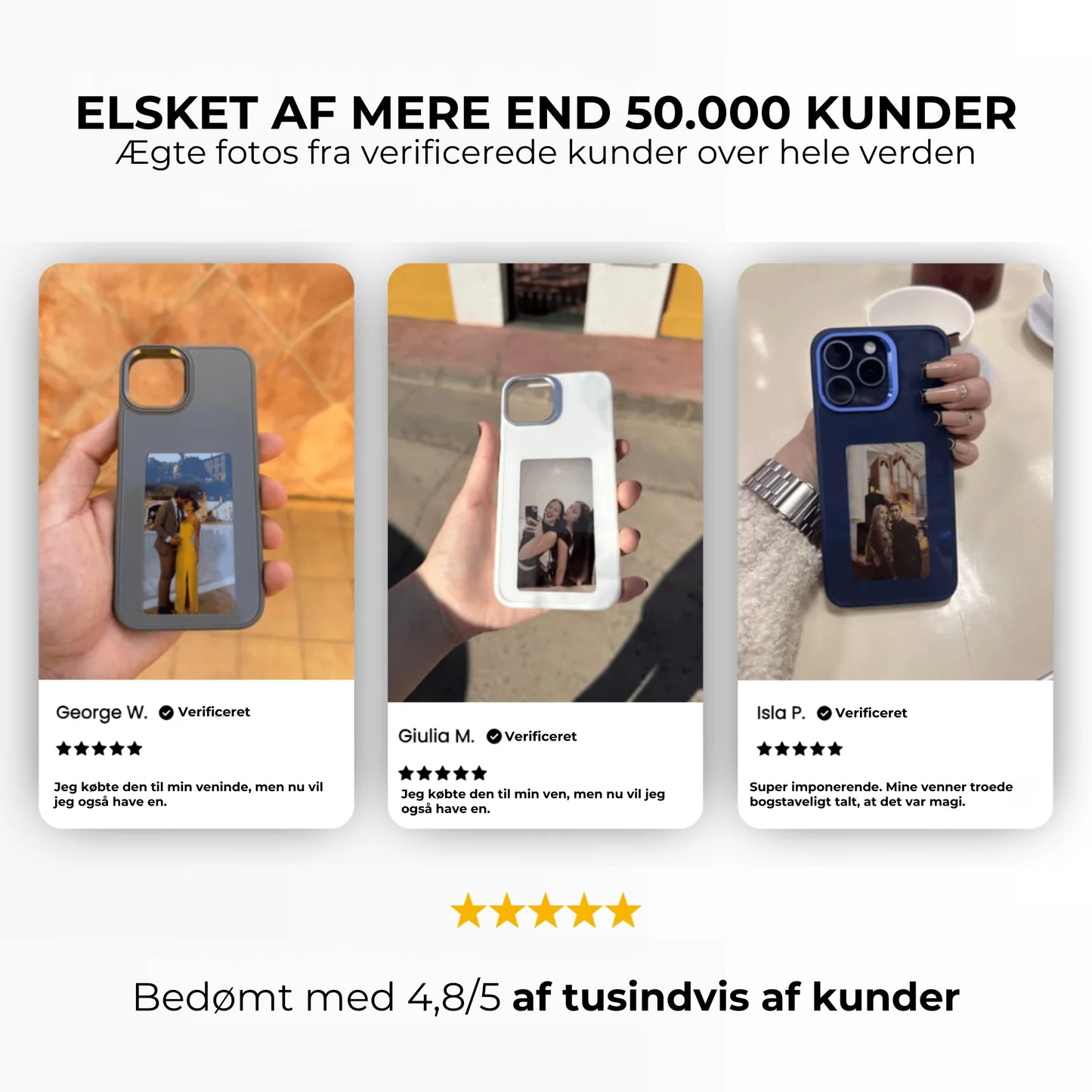 Pixly iPhone-cover - Live-billede