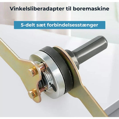 Adaptersæt – Fra boremaskine til vinkelsliber