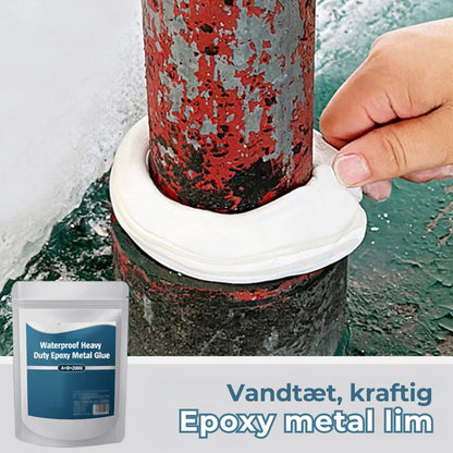 Vandtæt epoxy-metallim