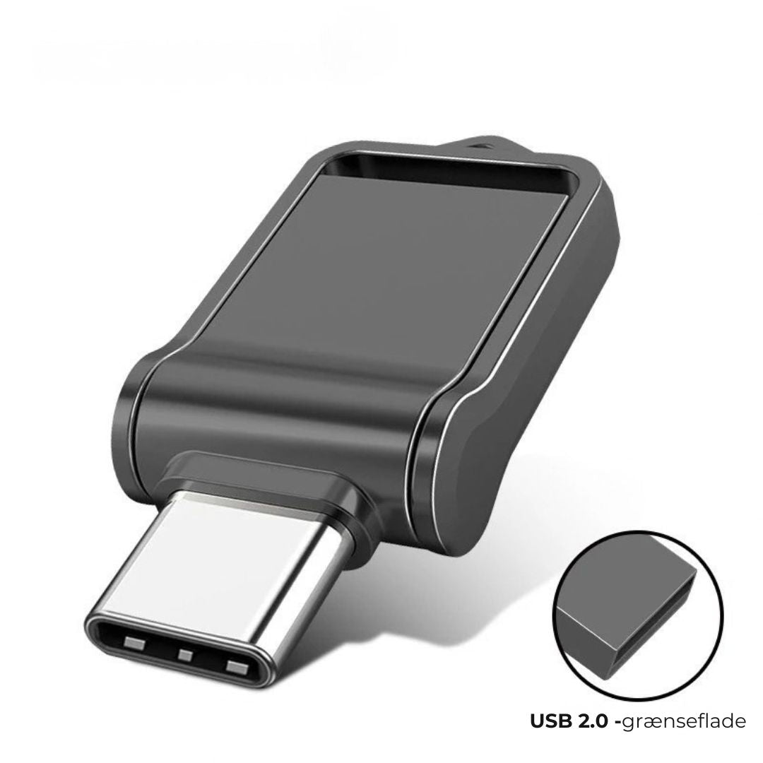 Telefon-USB-nøgle med Type-C-stik