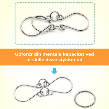 Montessori-puslespil i metal (16 stk.)