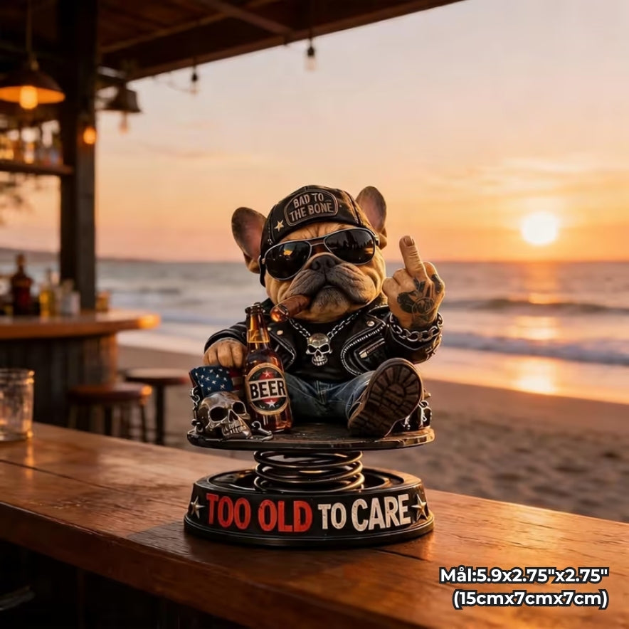 Cool bulldog-bildekoration