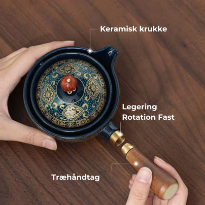 🔥 Anti-spild tekoger med 360° drejefunktion