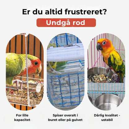 🔥Automatisk fuglefoderbræt uden spild