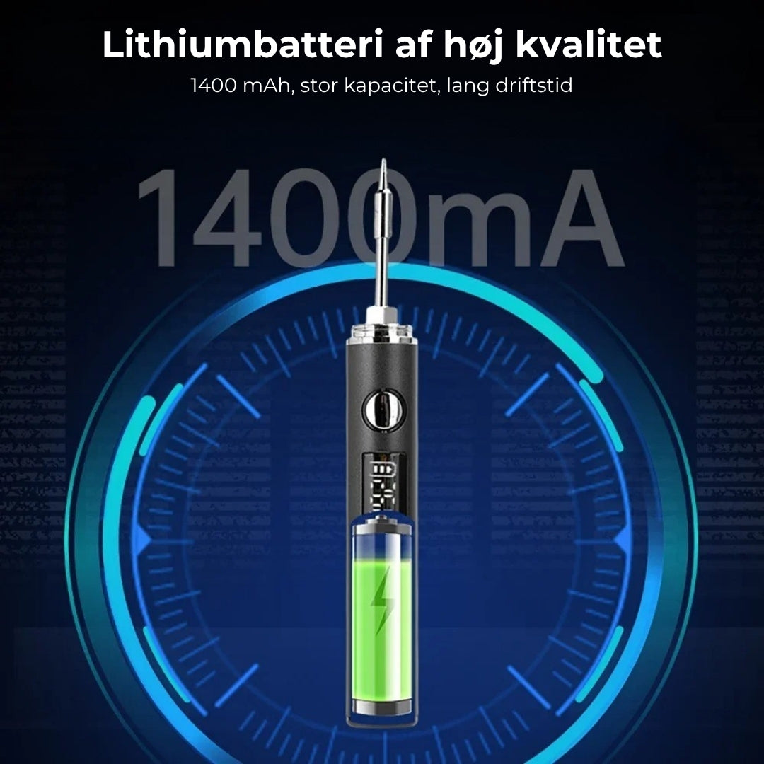 USB-opladelig loddekolbe