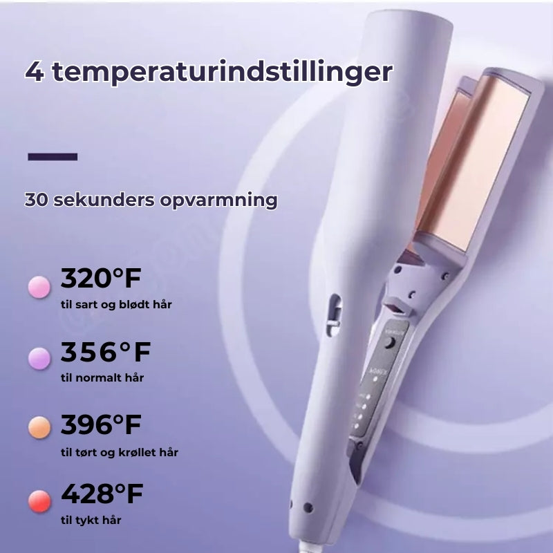 Opvarmet krøllejern