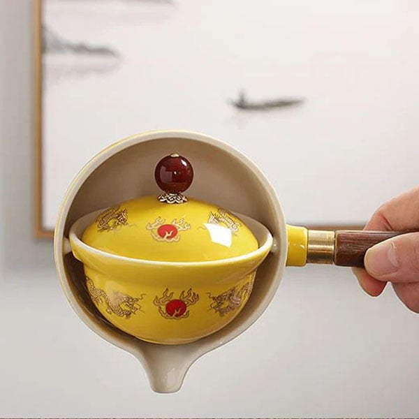 🔥 Anti-spild tekoger med 360° drejefunktion