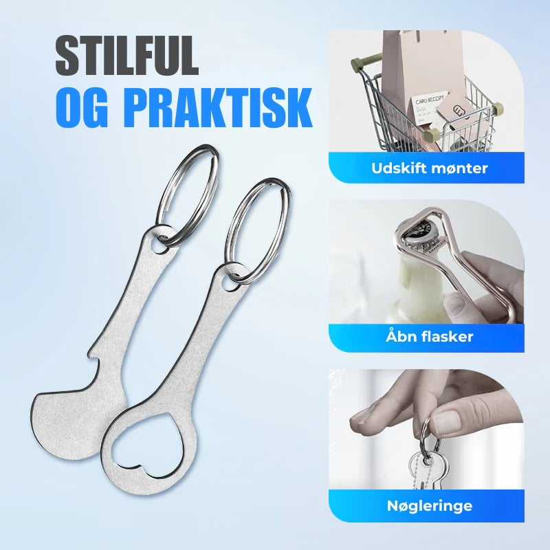 Token-nøglering til indkøbsvogn