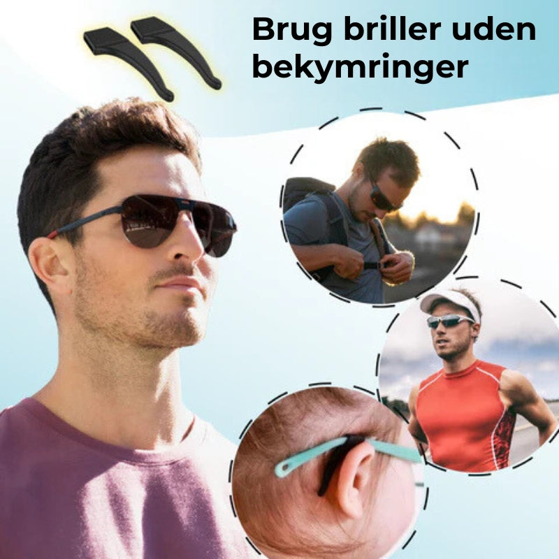 Skridsikre brillegreb (3 par)