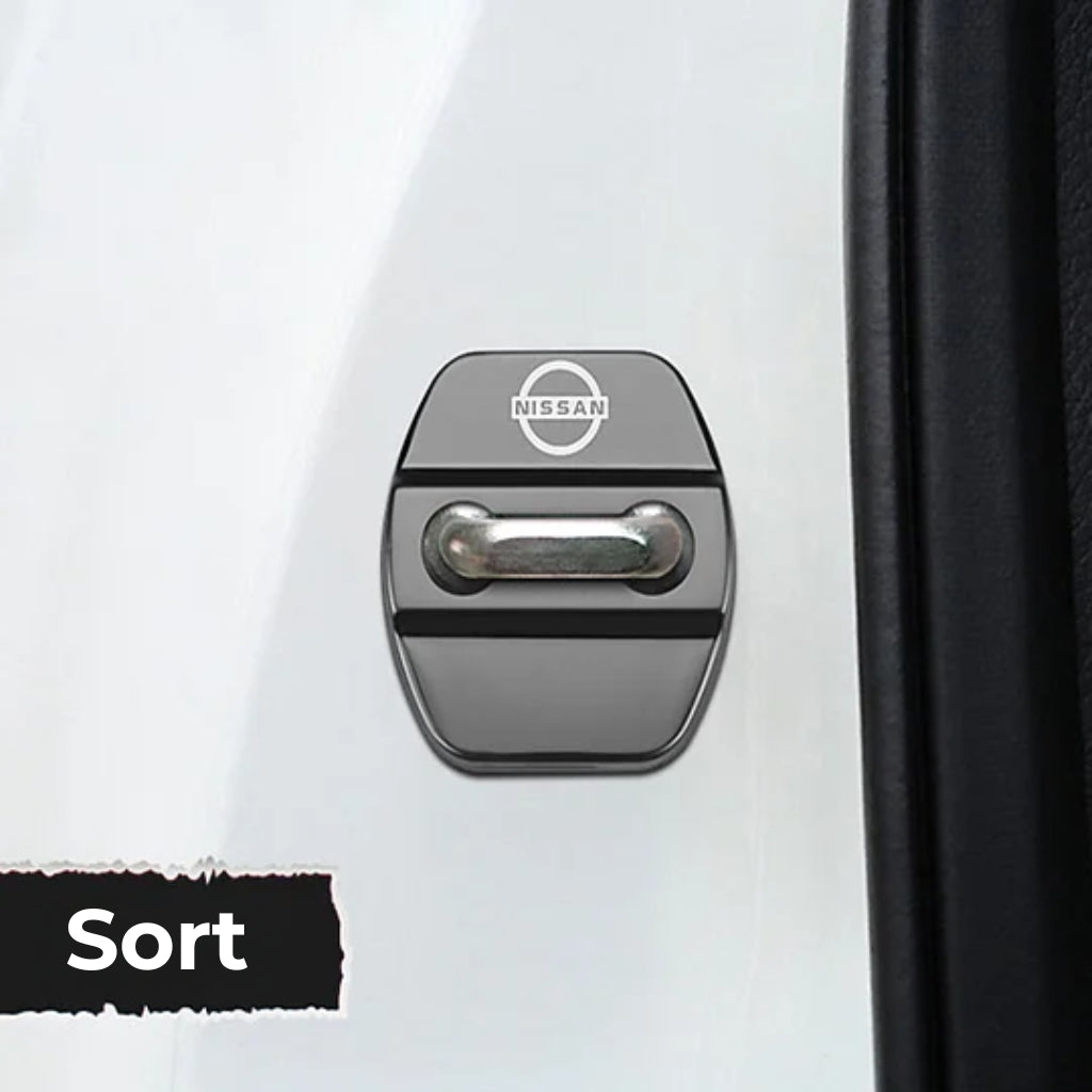 📣 Metalbeskyttelse til bildørlåse (4 stk.)